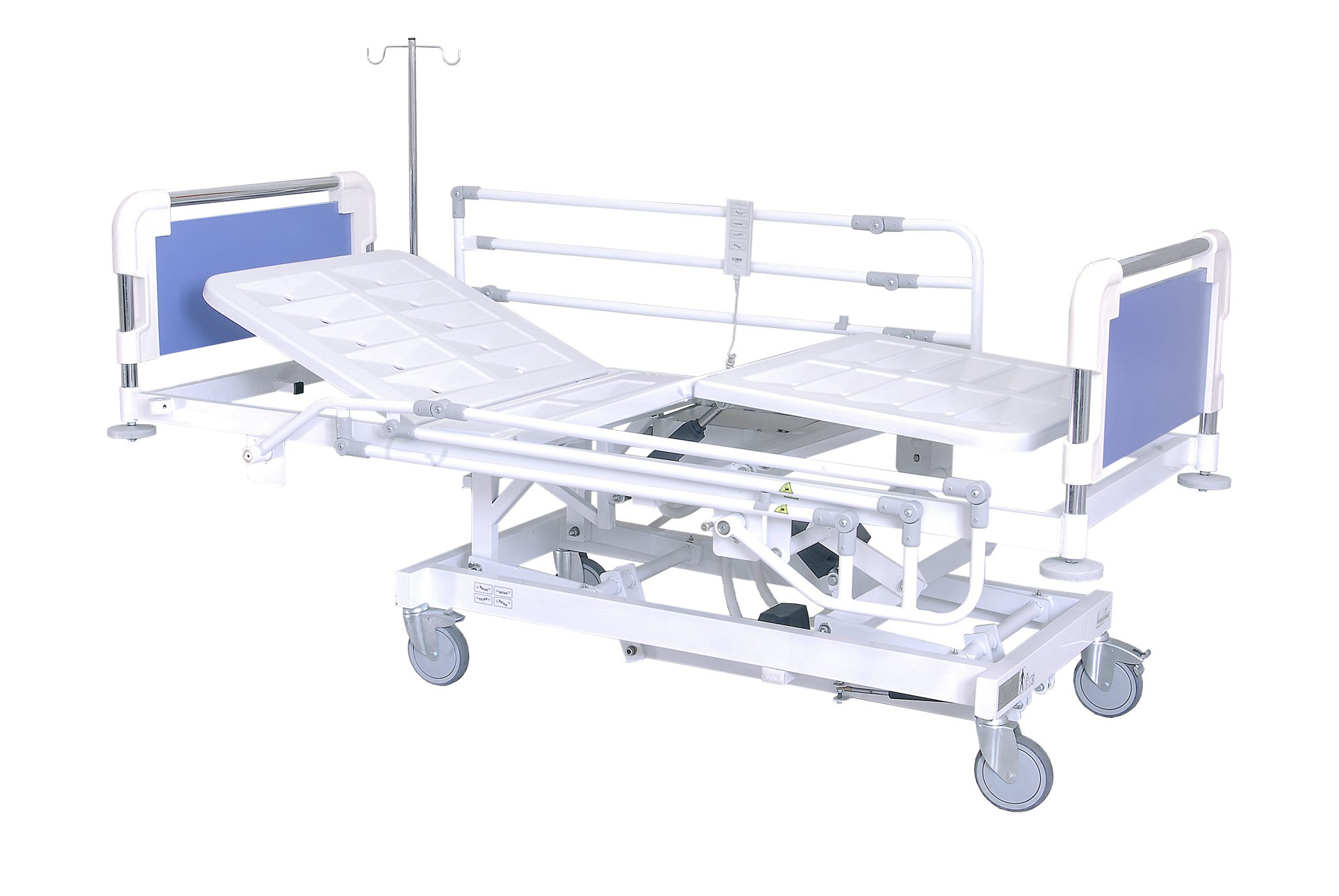تخت بیمارستانی-تخت برقی سه شکن مدل A51 - خرید و قیمت تخت بیمارستانی-تخت برقی سه شکن مدل A51 - تجهیزات پزشکی خاکباز
