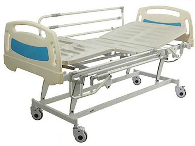 تخت بیمارستانی برقی سه شکن مدل s45